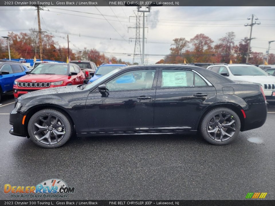 Gloss Black 2023 Chrysler 300 Touring L Photo #3