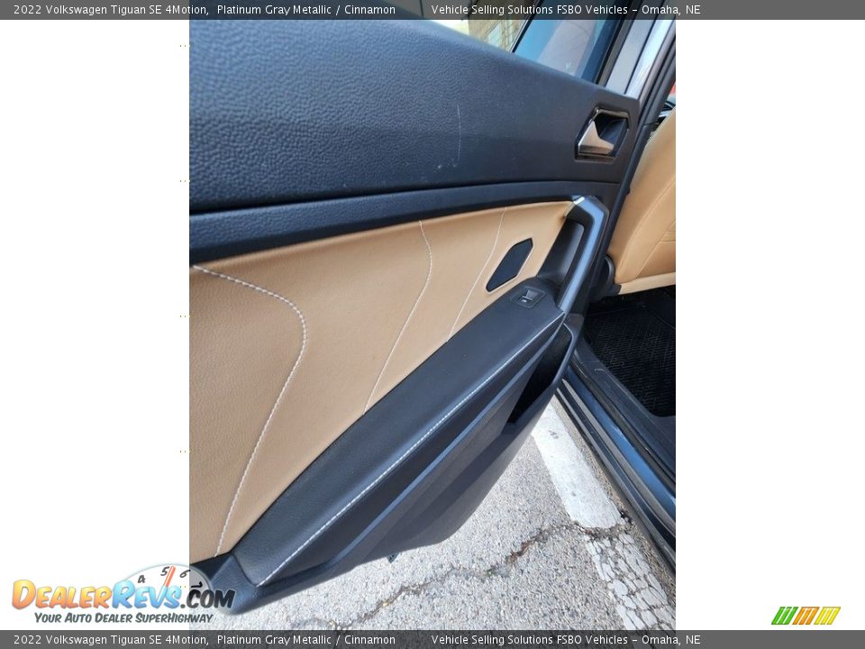 2022 Volkswagen Tiguan SE 4Motion Platinum Gray Metallic / Cinnamon Photo #3