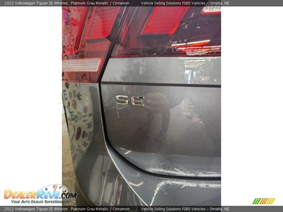 2022 Volkswagen Tiguan SE 4Motion Platinum Gray Metallic / Cinnamon Photo #13