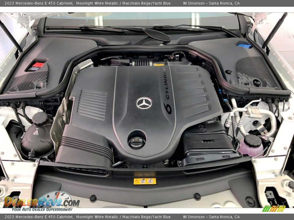 2023 Mercedes-Benz E 450 Cabriolet 3.0 Liter Turbocharged DOHC 24-Valve VVT Inline 6 Cylinder w/EQ Boost Engine Photo #9