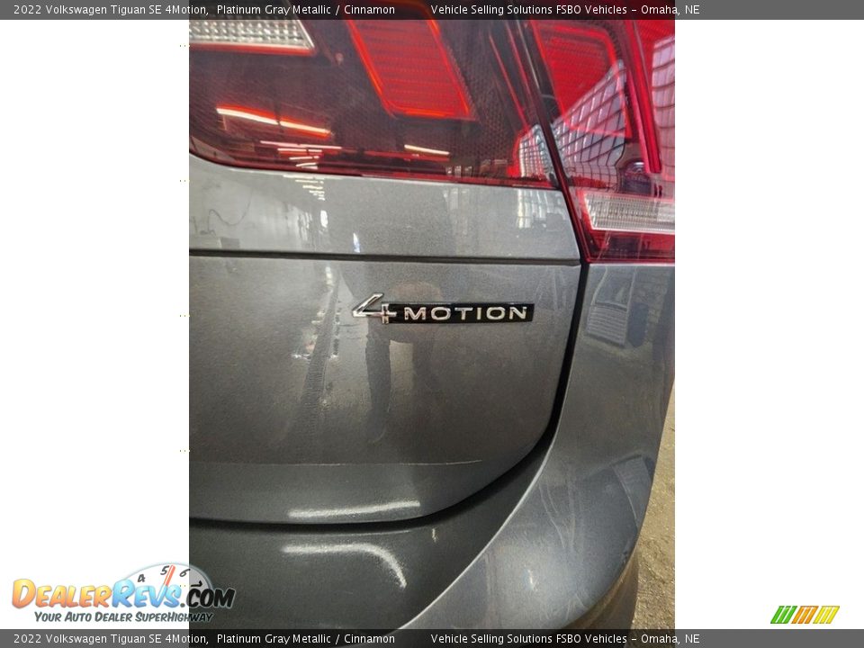 2022 Volkswagen Tiguan SE 4Motion Platinum Gray Metallic / Cinnamon Photo #14