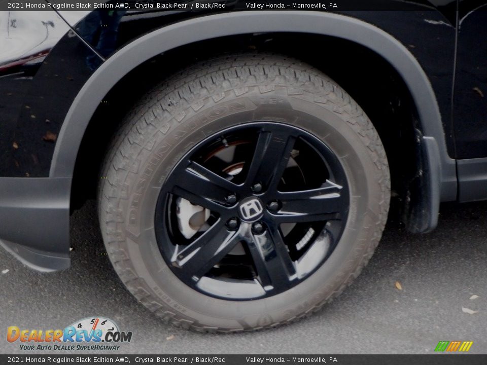 2021 Honda Ridgeline Black Edition AWD Wheel Photo #2