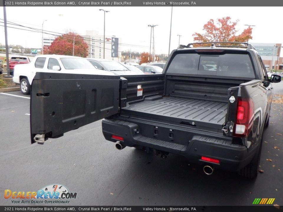 2021 Honda Ridgeline Black Edition AWD Trunk Photo #12