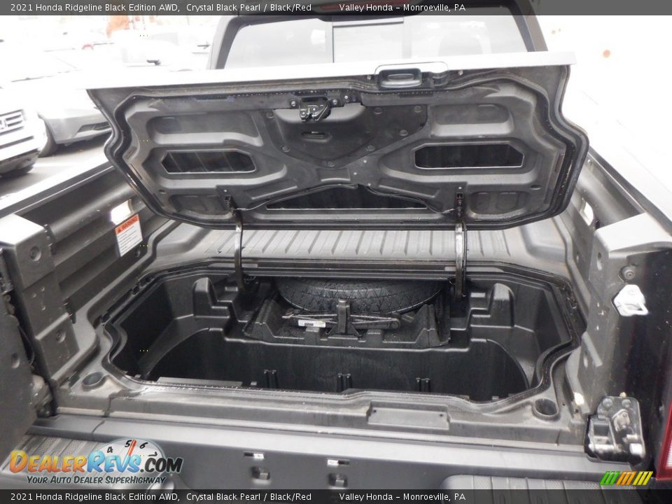 2021 Honda Ridgeline Black Edition AWD Trunk Photo #13