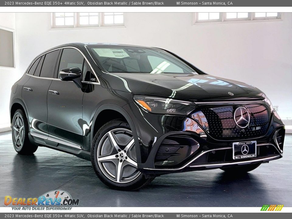Front 3/4 View of 2023 Mercedes-Benz EQE 350+ 4Matic SUV Photo #11