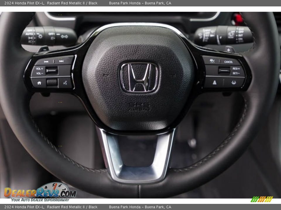 2024 Honda Pilot EX-L Steering Wheel Photo #19