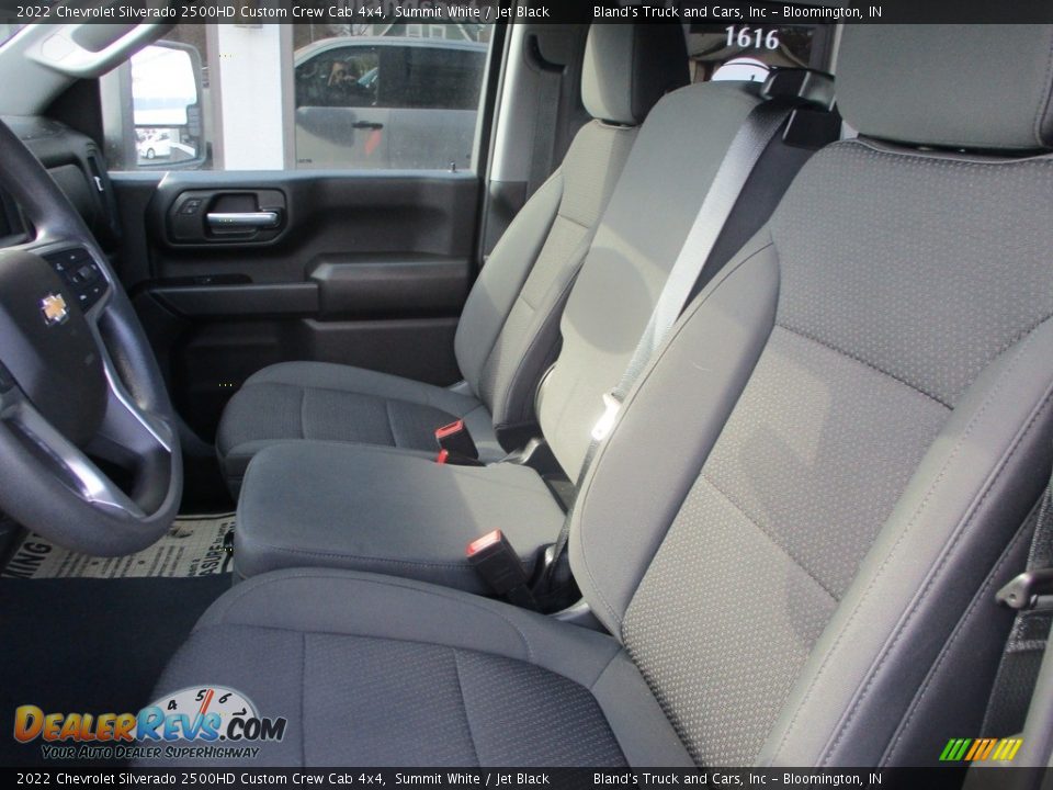 2022 Chevrolet Silverado 2500HD Custom Crew Cab 4x4 Summit White / Jet Black Photo #8