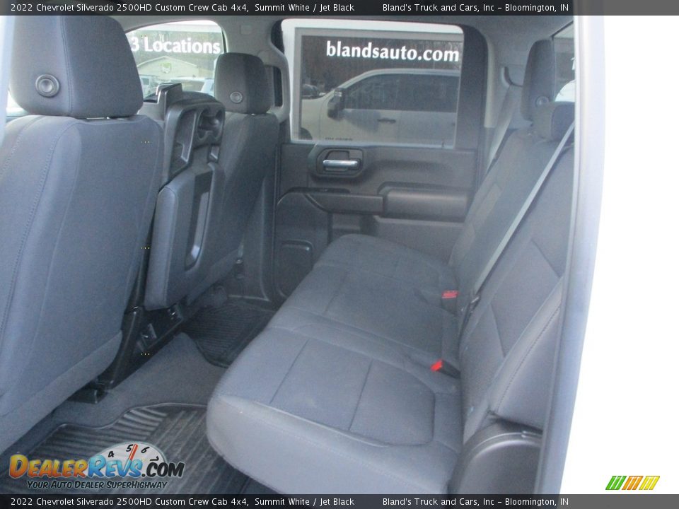 2022 Chevrolet Silverado 2500HD Custom Crew Cab 4x4 Summit White / Jet Black Photo #9