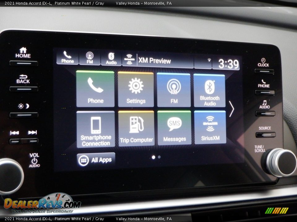 Controls of 2021 Honda Accord EX-L Photo #20
