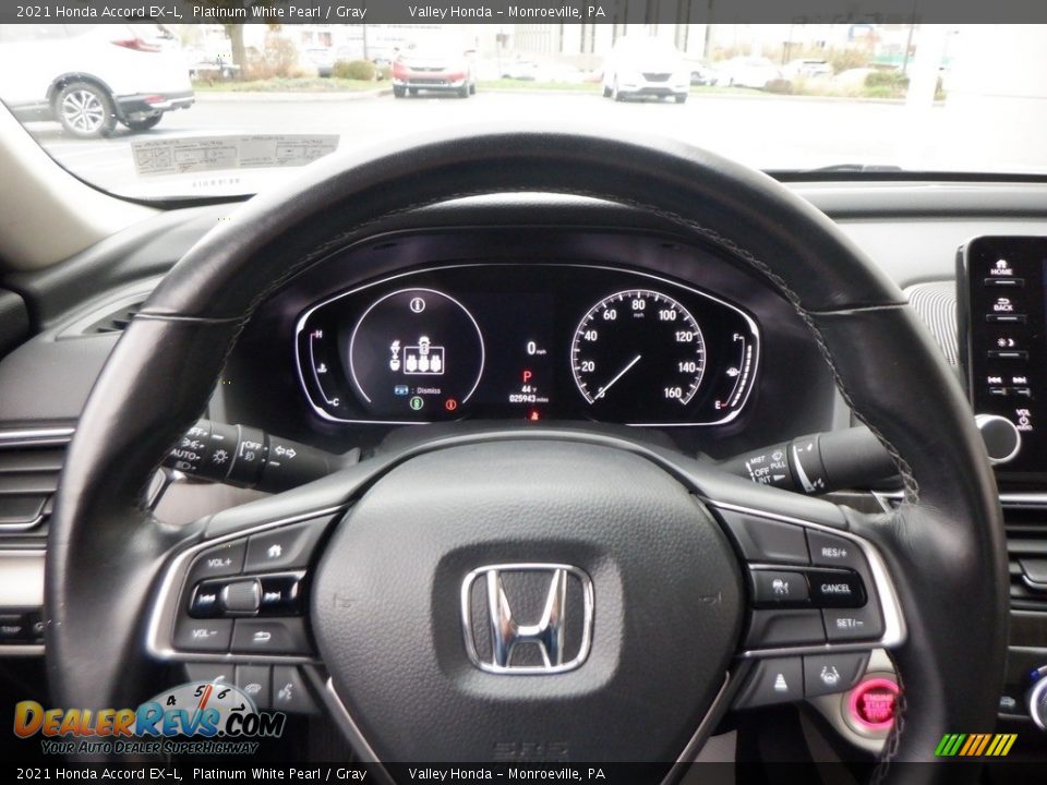 2021 Honda Accord EX-L Steering Wheel Photo #24