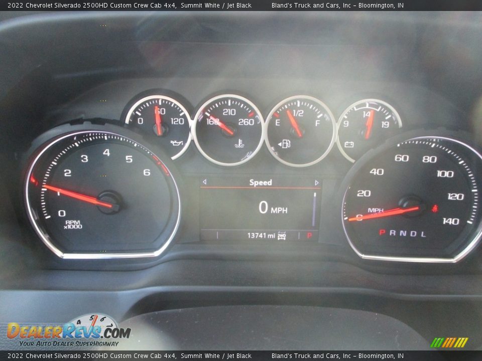 2022 Chevrolet Silverado 2500HD Custom Crew Cab 4x4 Gauges Photo #15