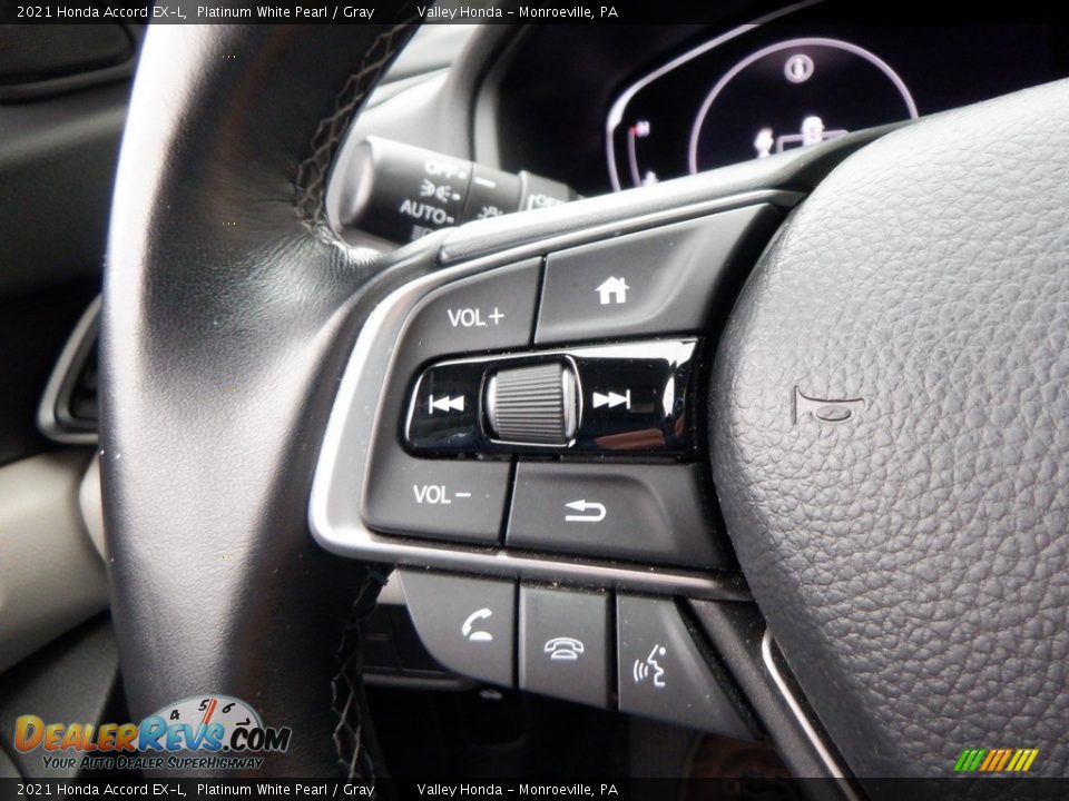 2021 Honda Accord EX-L Steering Wheel Photo #25