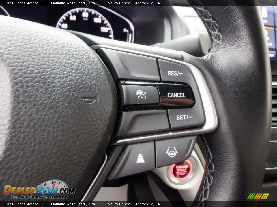2021 Honda Accord EX-L Steering Wheel Photo #26