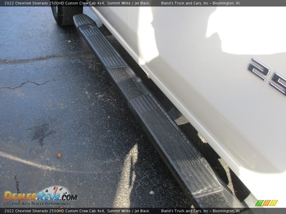 2022 Chevrolet Silverado 2500HD Custom Crew Cab 4x4 Summit White / Jet Black Photo #27