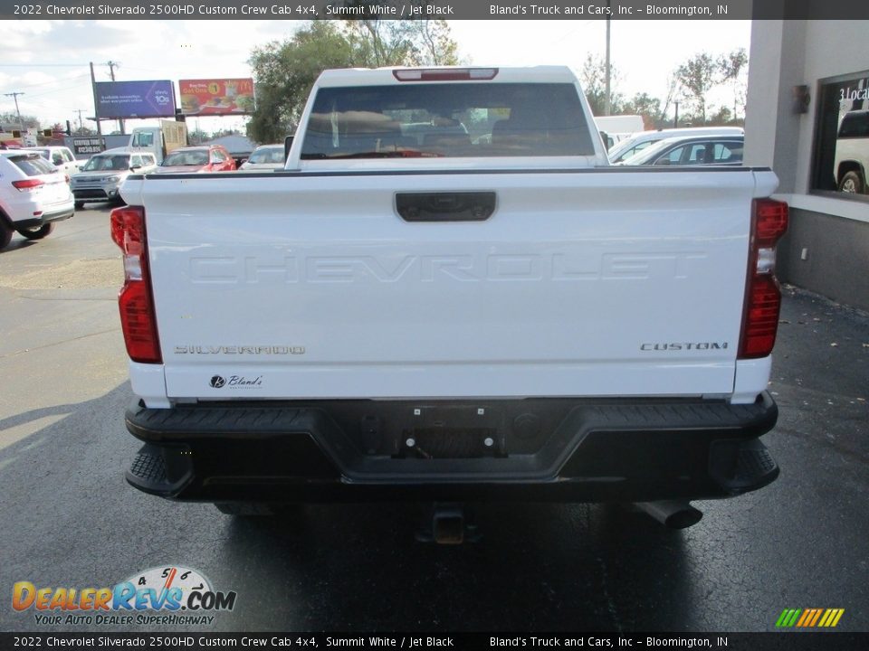 2022 Chevrolet Silverado 2500HD Custom Crew Cab 4x4 Summit White / Jet Black Photo #29