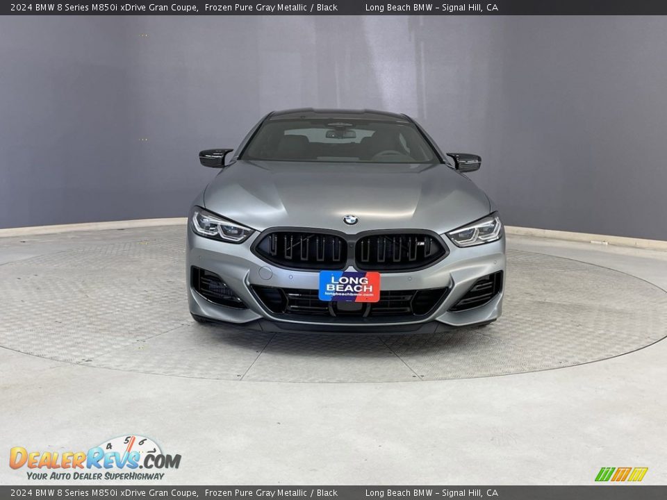 2024 BMW 8 Series M850i xDrive Gran Coupe Frozen Pure Gray Metallic / Black Photo #2