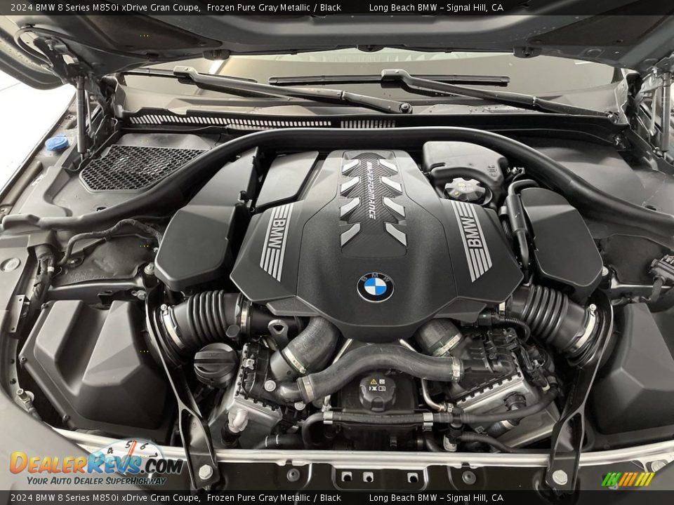 2024 BMW 8 Series M850i xDrive Gran Coupe 4.4 Liter M TwinPower Turbocharged DOHC 32-Valve VVT V8 Engine Photo #9