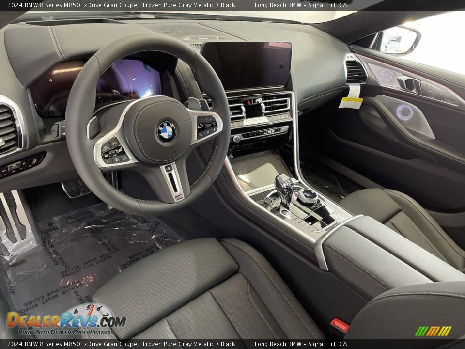 Black Interior - 2024 BMW 8 Series M850i xDrive Gran Coupe Photo #12
