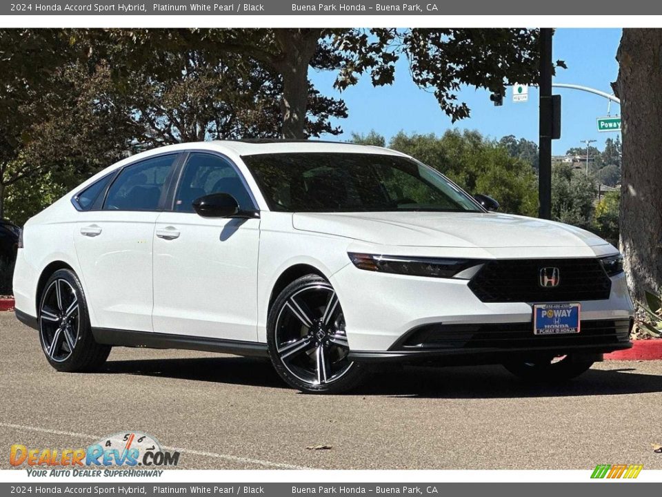 Front 3/4 View of 2024 Honda Accord Sport Hybrid Photo #2