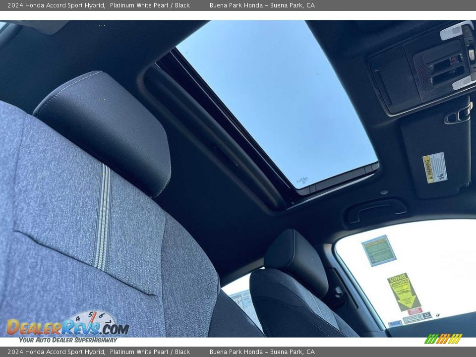 Sunroof of 2024 Honda Accord Sport Hybrid Photo #13