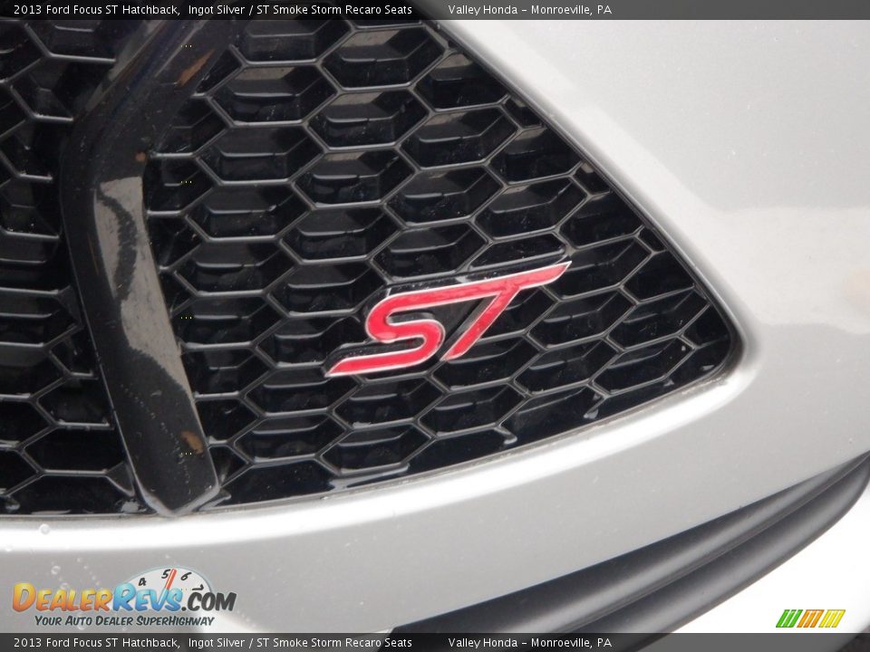 2013 Ford Focus ST Hatchback Ingot Silver / ST Smoke Storm Recaro Seats Photo #6