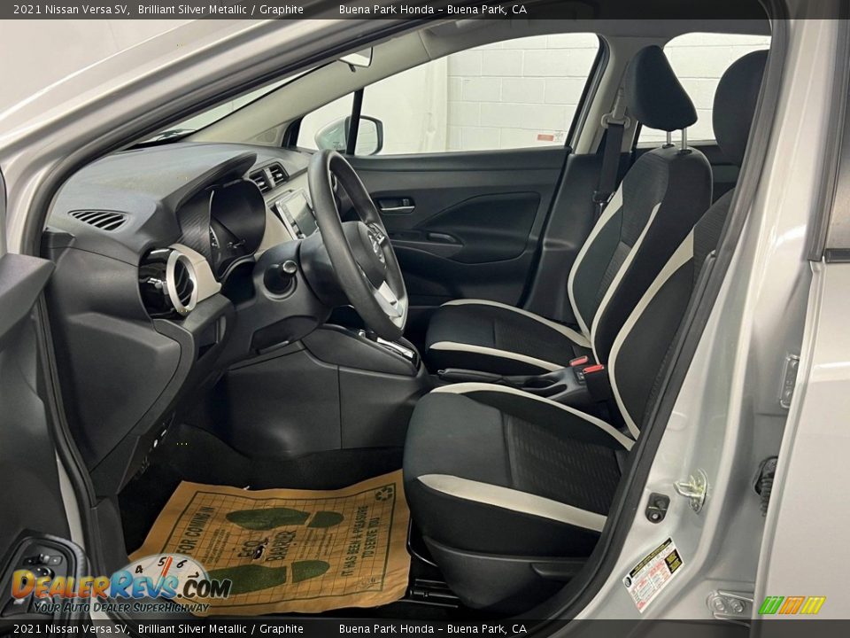 Graphite Interior - 2021 Nissan Versa SV Photo #14