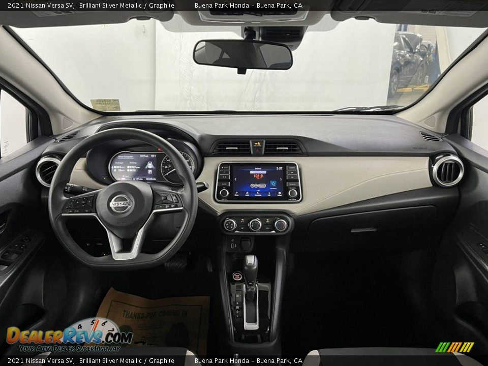 Dashboard of 2021 Nissan Versa SV Photo #15