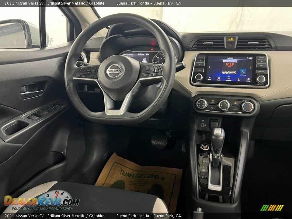 Dashboard of 2021 Nissan Versa SV Photo #16