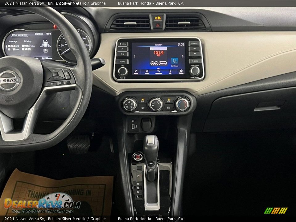 Controls of 2021 Nissan Versa SV Photo #17