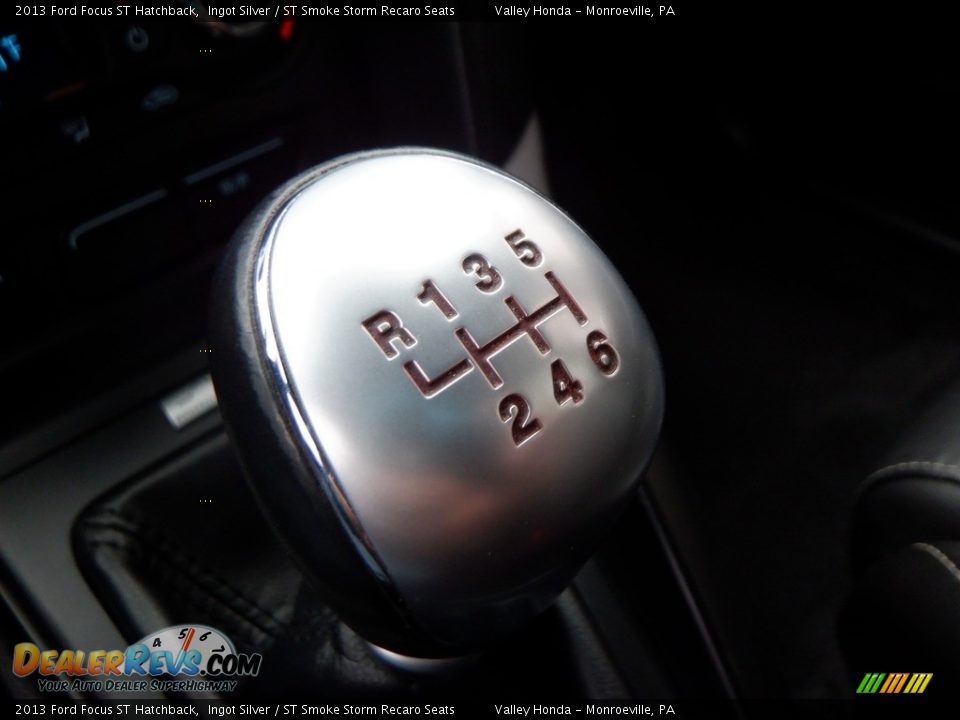2013 Ford Focus ST Hatchback Ingot Silver / ST Smoke Storm Recaro Seats Photo #17