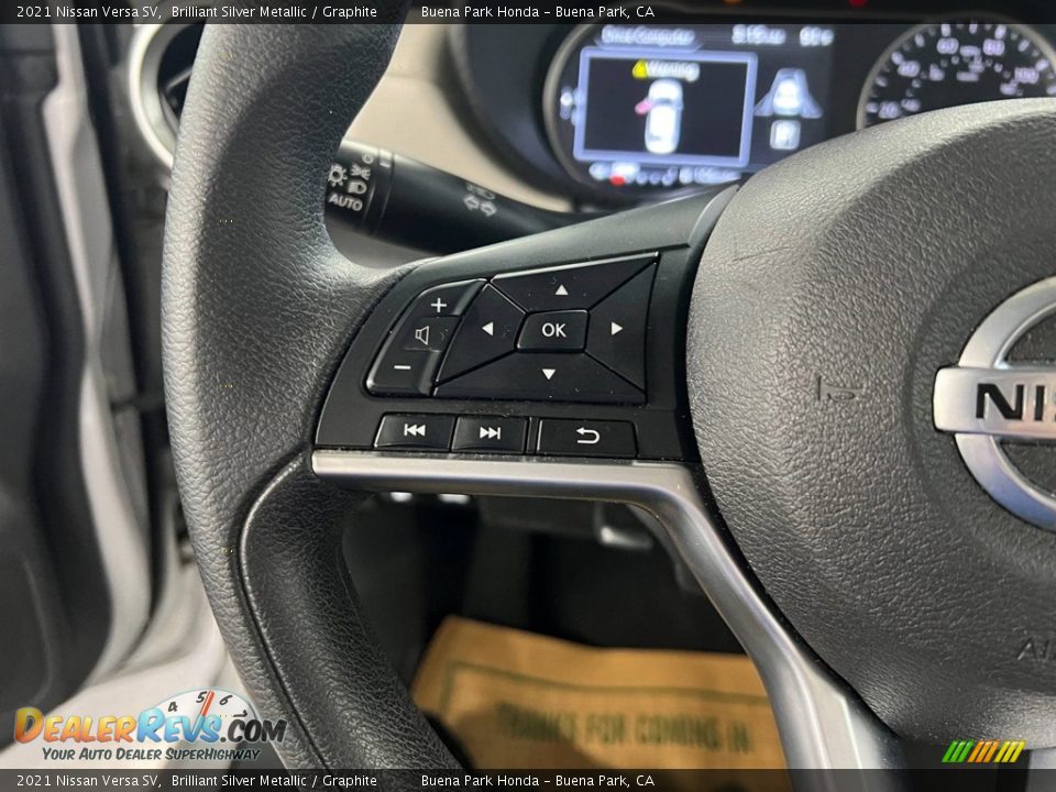 2021 Nissan Versa SV Steering Wheel Photo #18