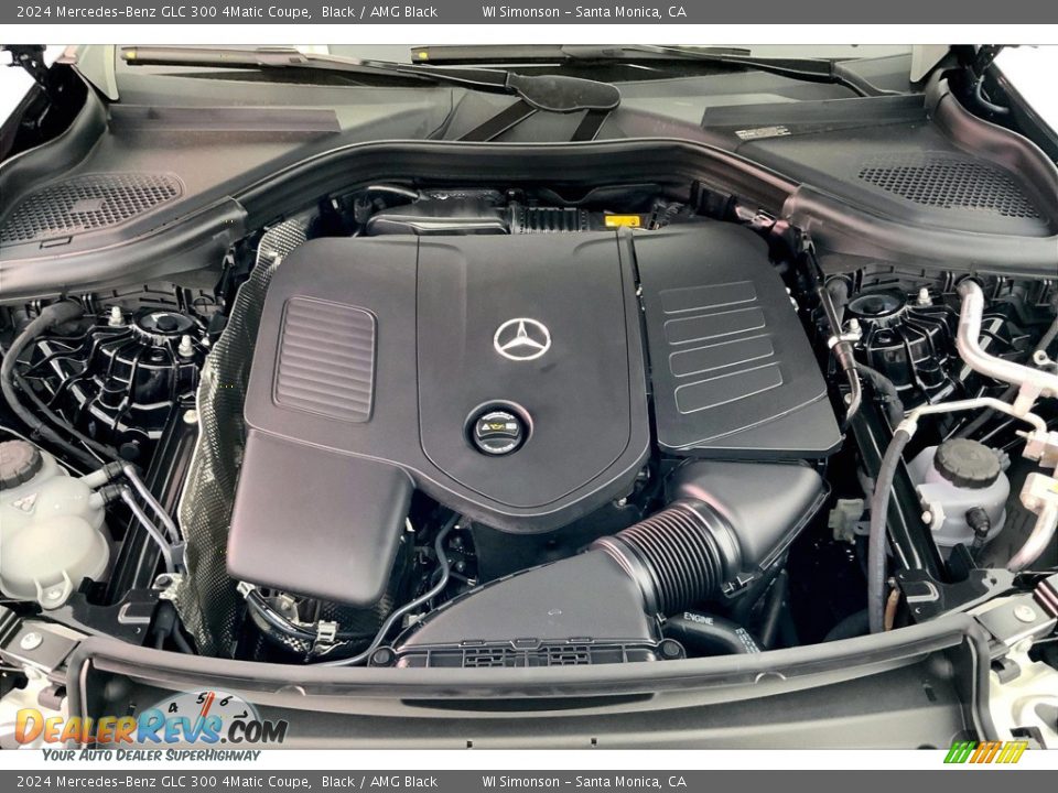 2024 Mercedes-Benz GLC 300 4Matic Coupe 2.0 Liter Turbocharged DOHC 16-Valve VVT 4 Cylinder Engine Photo #9