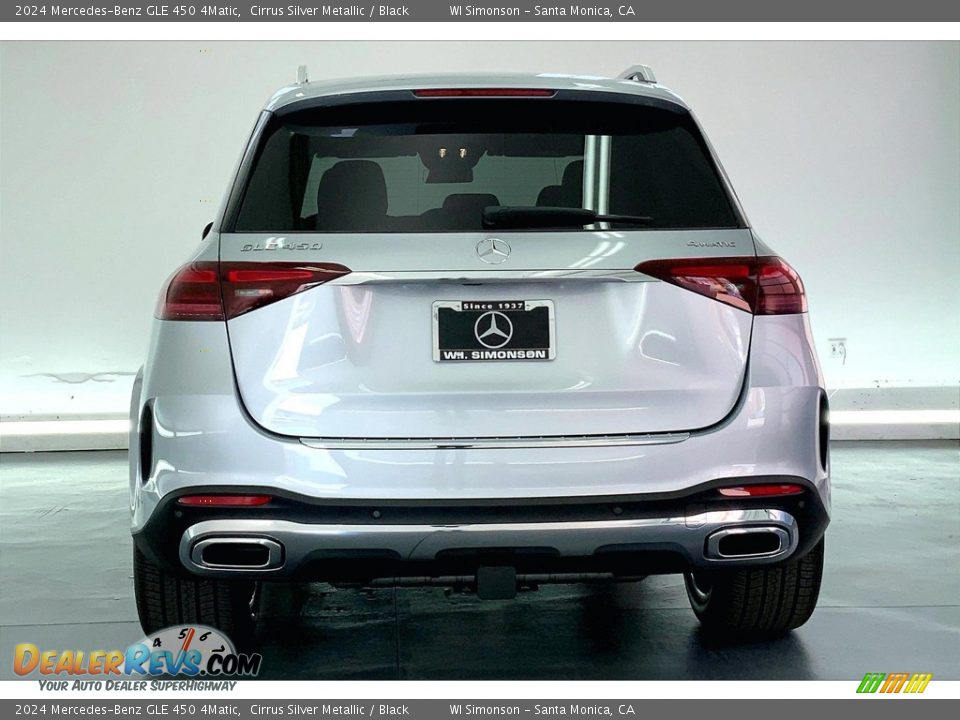 2024 Mercedes-Benz GLE 450 4Matic Cirrus Silver Metallic / Black Photo #3