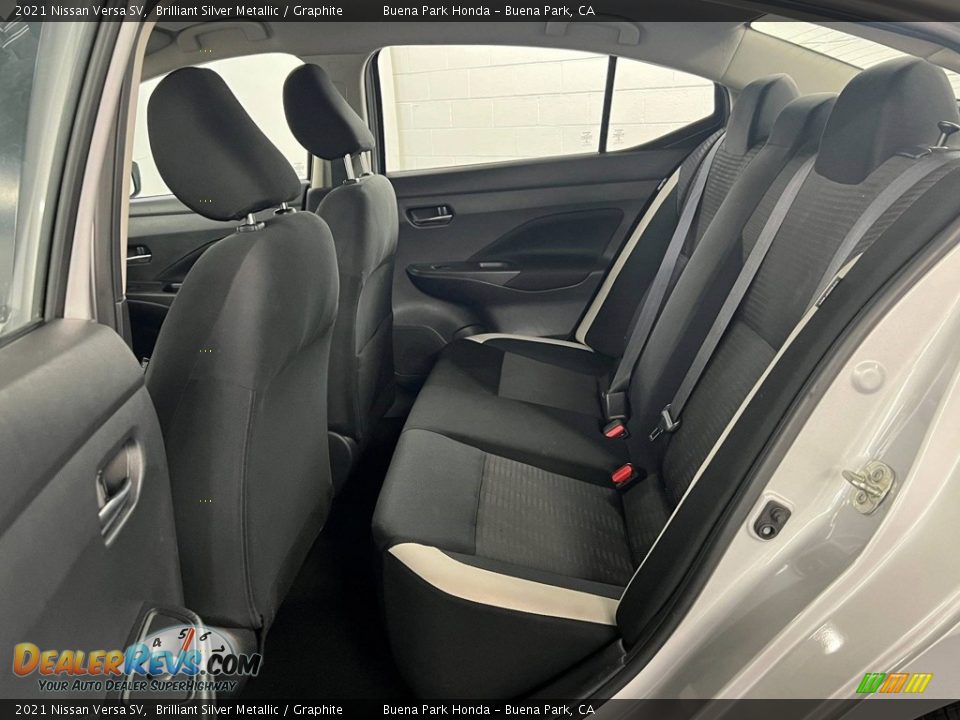 Rear Seat of 2021 Nissan Versa SV Photo #27