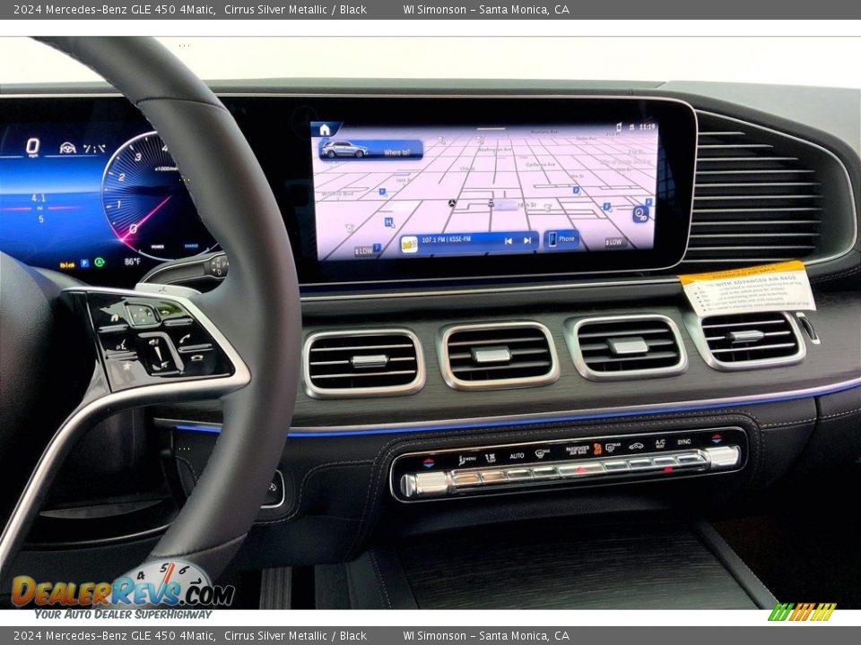 Navigation of 2024 Mercedes-Benz GLE 450 4Matic Photo #7