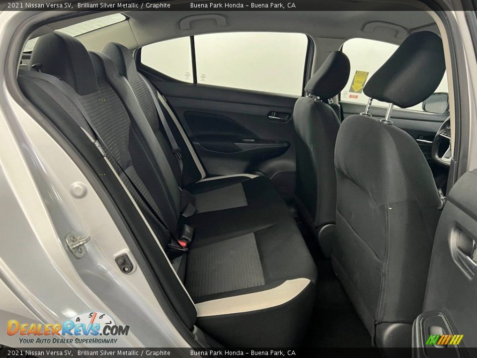 Rear Seat of 2021 Nissan Versa SV Photo #30