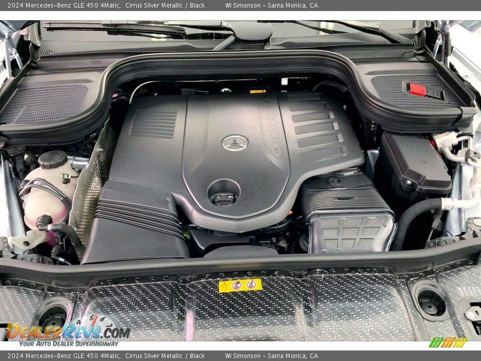 2024 Mercedes-Benz GLE 450 4Matic 3.0 Liter Turbocharged DOHC 24-Valve VVT Inline 6 Cylinder Engine Photo #9