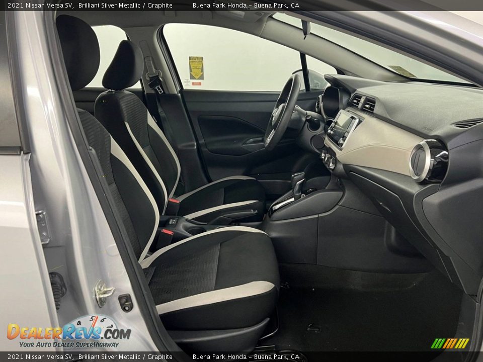 Front Seat of 2021 Nissan Versa SV Photo #32