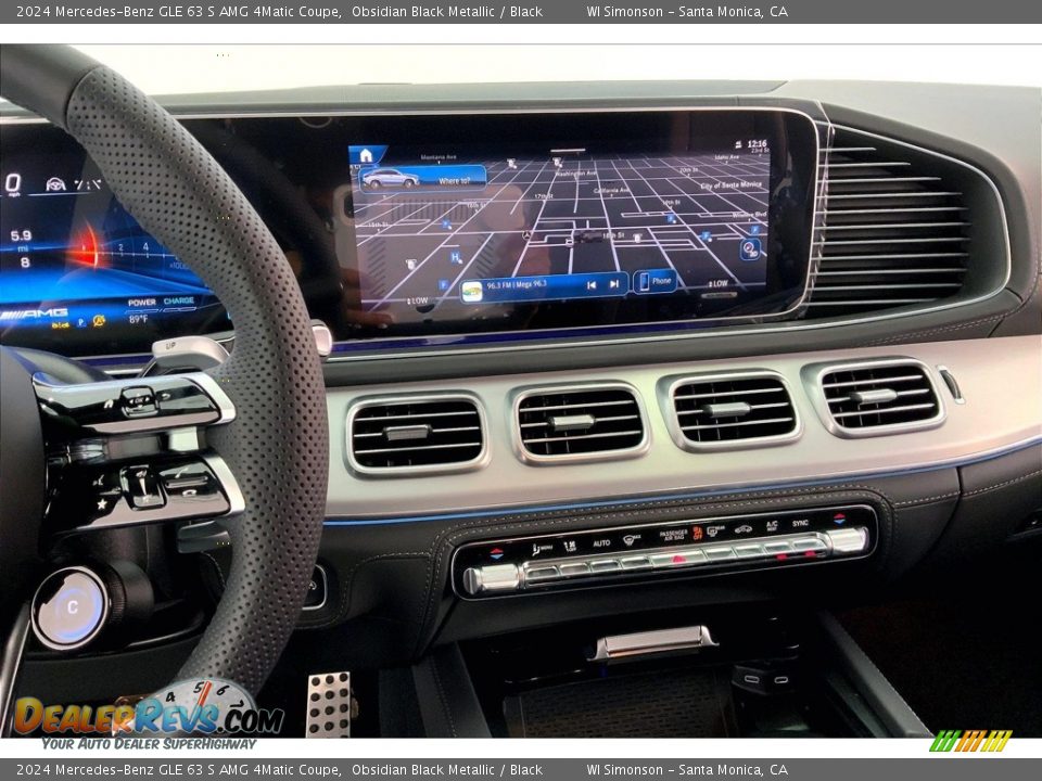 Controls of 2024 Mercedes-Benz GLE 63 S AMG 4Matic Coupe Photo #7
