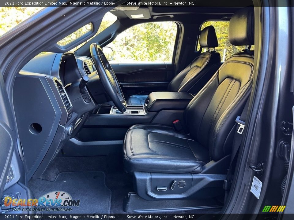 Ebony Interior - 2021 Ford Expedition Limited Max Photo #12