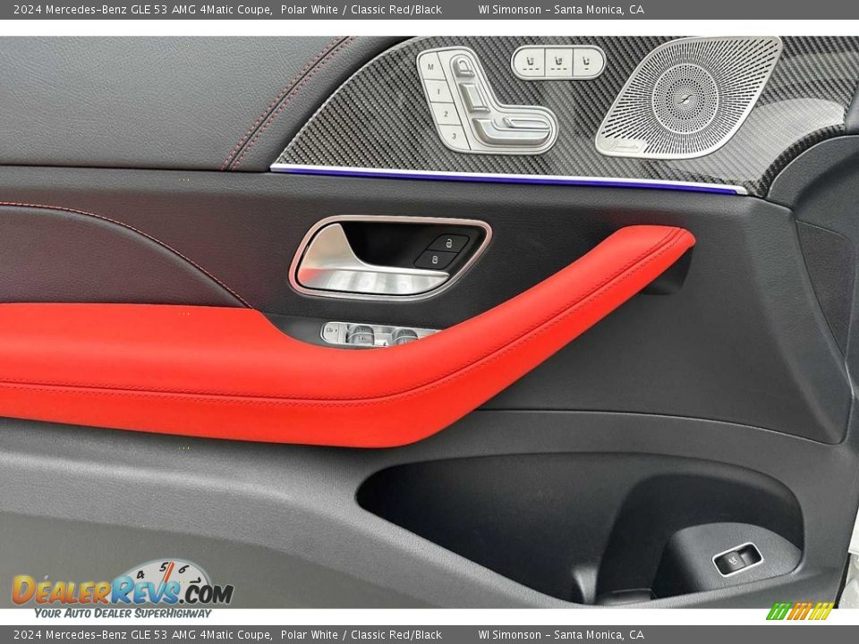 Door Panel of 2024 Mercedes-Benz GLE 53 AMG 4Matic Coupe Photo #8