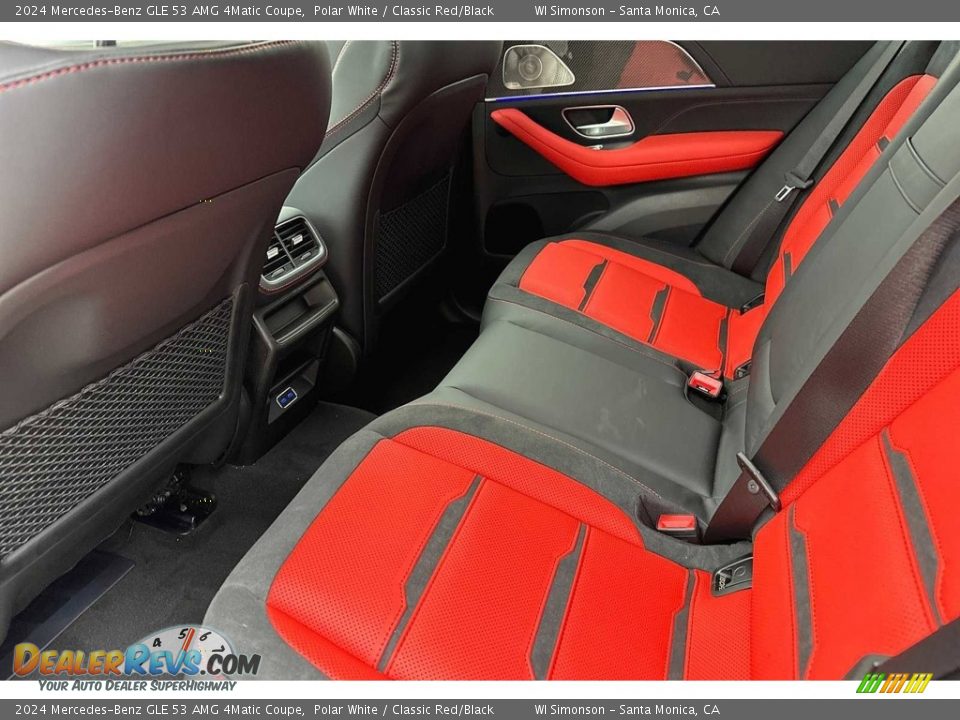 Rear Seat of 2024 Mercedes-Benz GLE 53 AMG 4Matic Coupe Photo #9