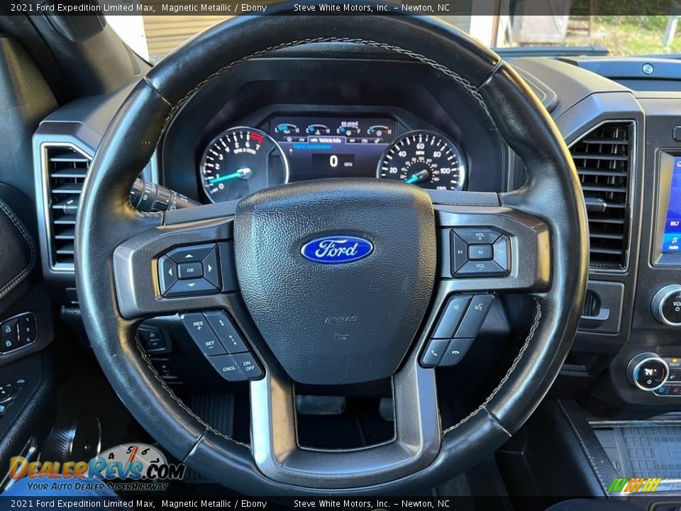 2021 Ford Expedition Limited Max Steering Wheel Photo #21