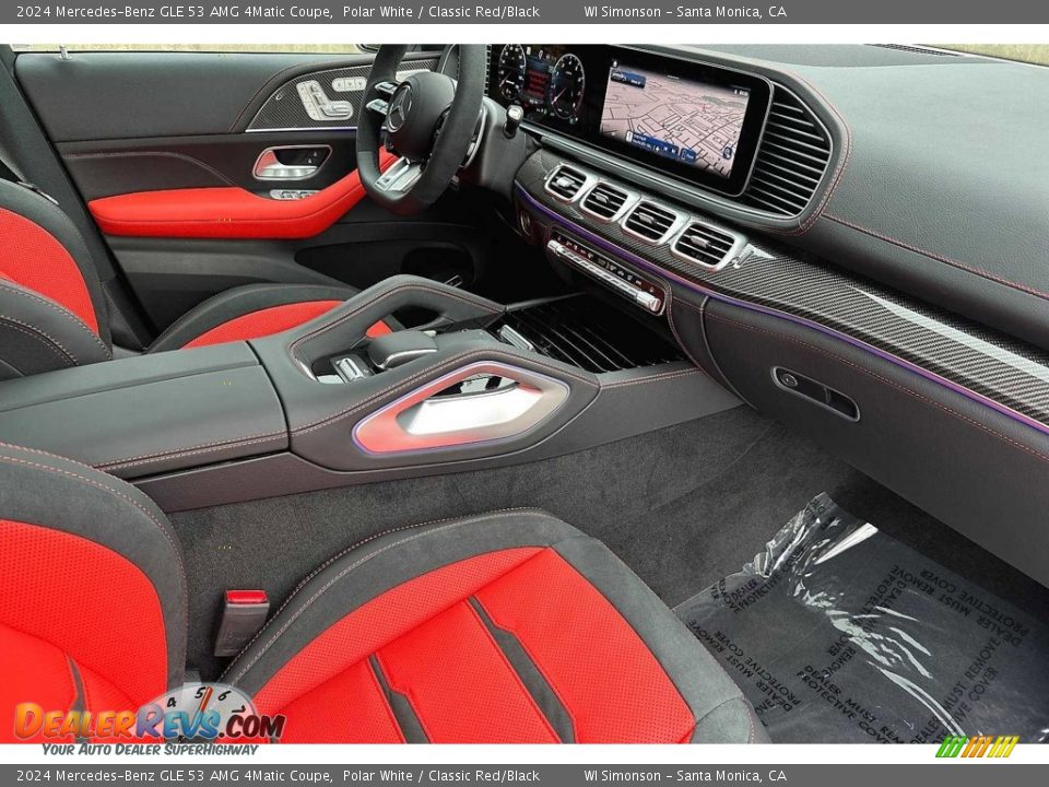 Front Seat of 2024 Mercedes-Benz GLE 53 AMG 4Matic Coupe Photo #14