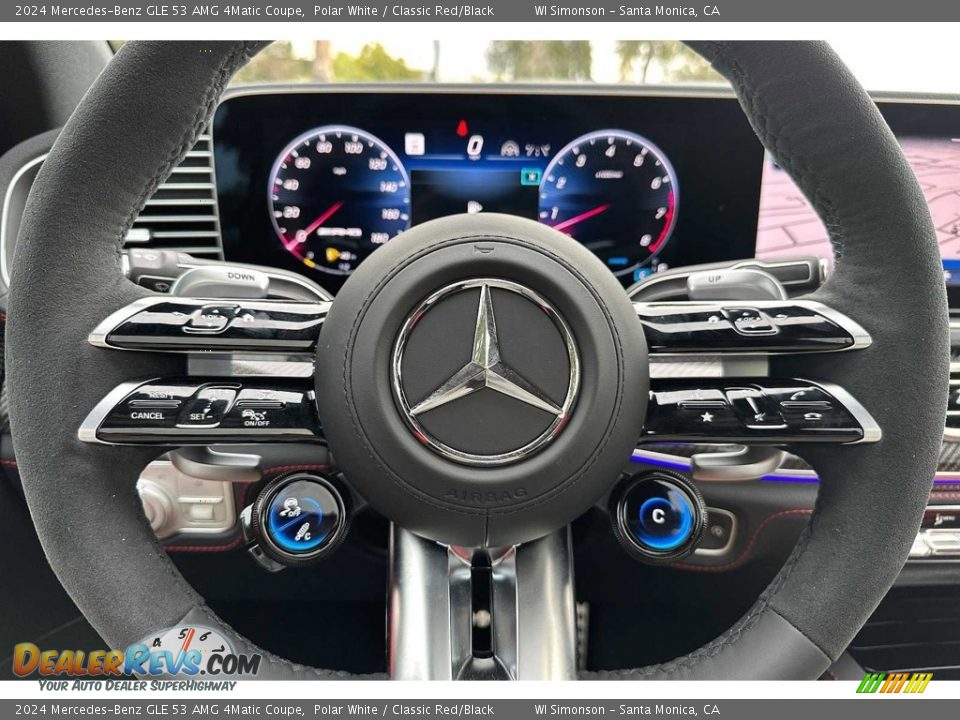 2024 Mercedes-Benz GLE 53 AMG 4Matic Coupe Steering Wheel Photo #21