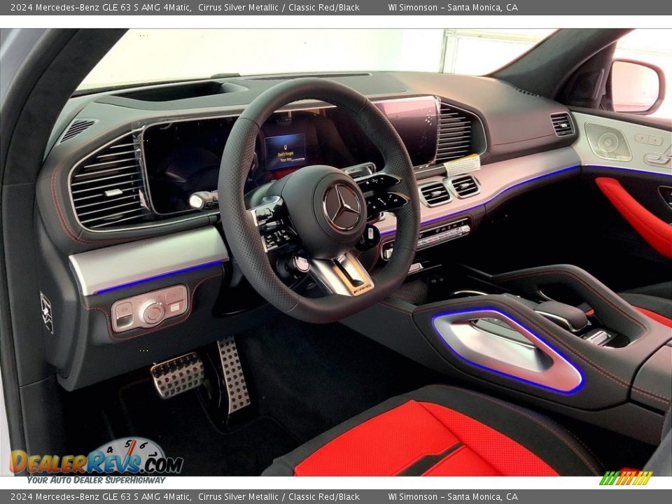 Dashboard of 2024 Mercedes-Benz GLE 63 S AMG 4Matic Photo #4