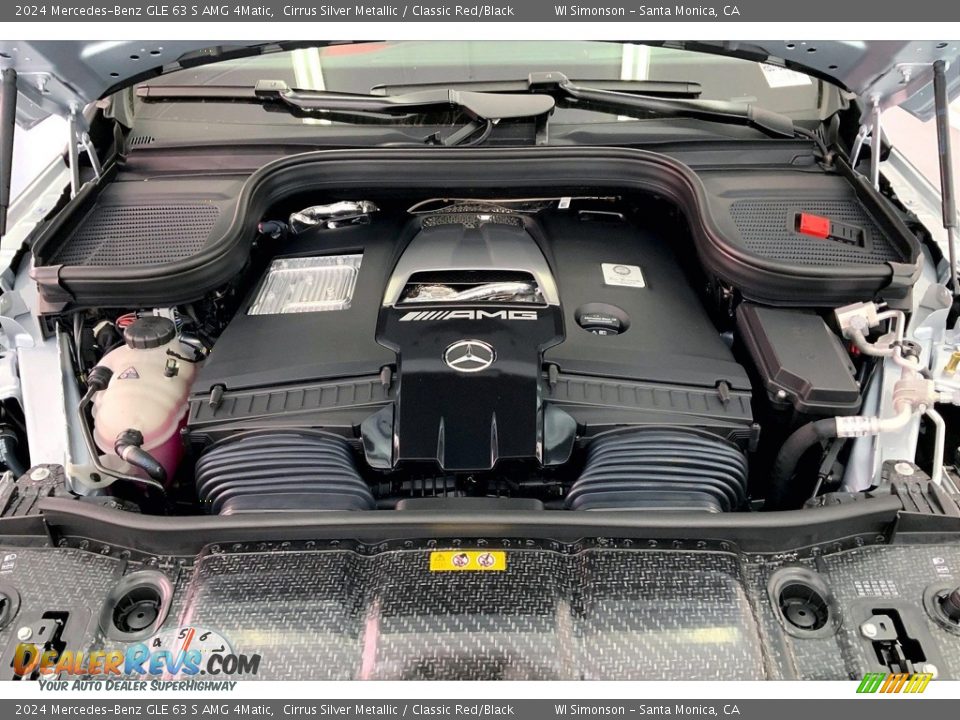 2024 Mercedes-Benz GLE 63 S AMG 4Matic 4.0 Liter DI biturbo DOHC 32-Valve VVT V8 Engine Photo #9