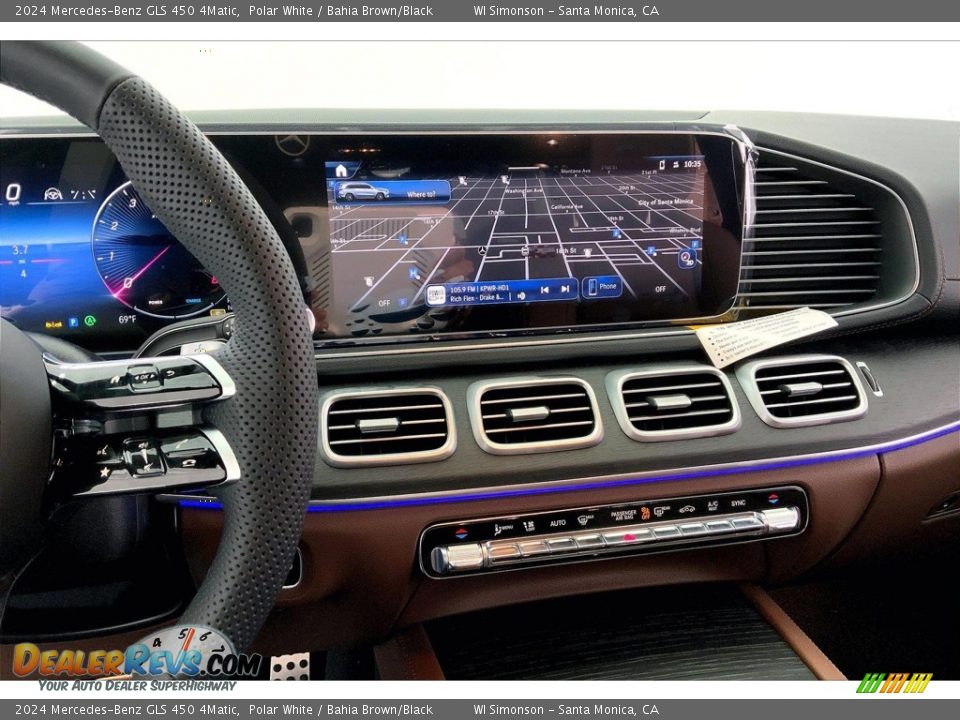 Controls of 2024 Mercedes-Benz GLS 450 4Matic Photo #7