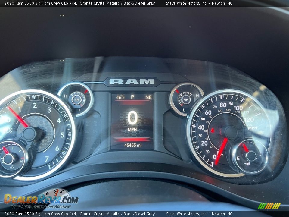 2020 Ram 1500 Big Horn Crew Cab 4x4 Gauges Photo #20