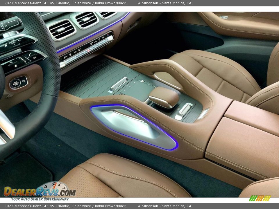 Controls of 2024 Mercedes-Benz GLS 450 4Matic Photo #8